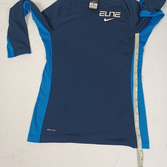Nike Dri-Fit elite Boys navy blue shirt size large - Picture 3 of 8